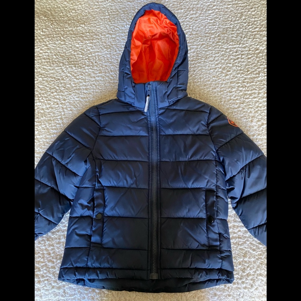 Blue H&M Puffer Jacket